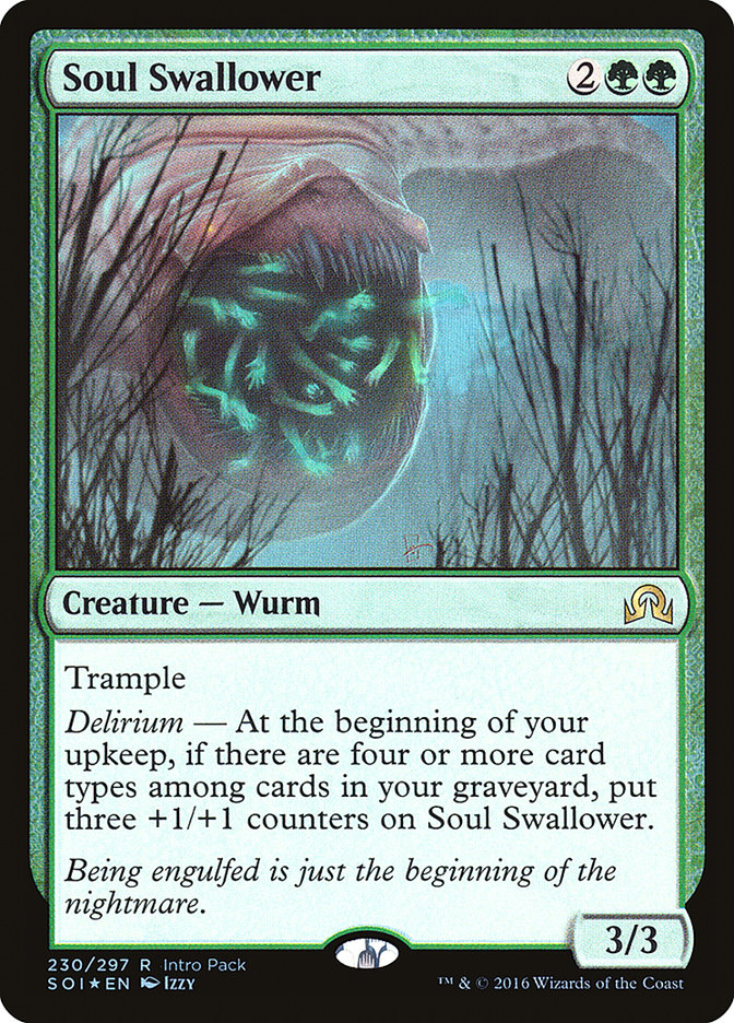 Soul Swallower (Intro Pack) [Shadows over Innistrad Promos] (PSOI 230)