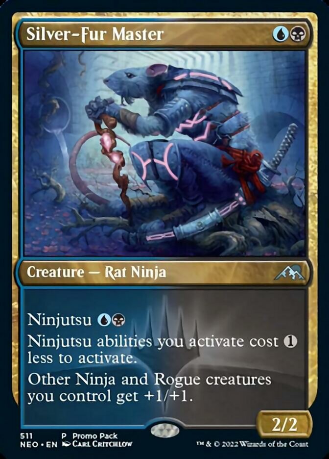 Silver-Fur Master (Promo Pack) [Kamigawa: Neon Dynasty] (NEO 511)
