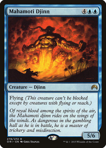 Mahamoti Djinn [Magic Origins] (ORI 278)