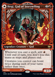 Birgi, God of Storytelling (Showcase) [Kaldheim] (KHM 311)