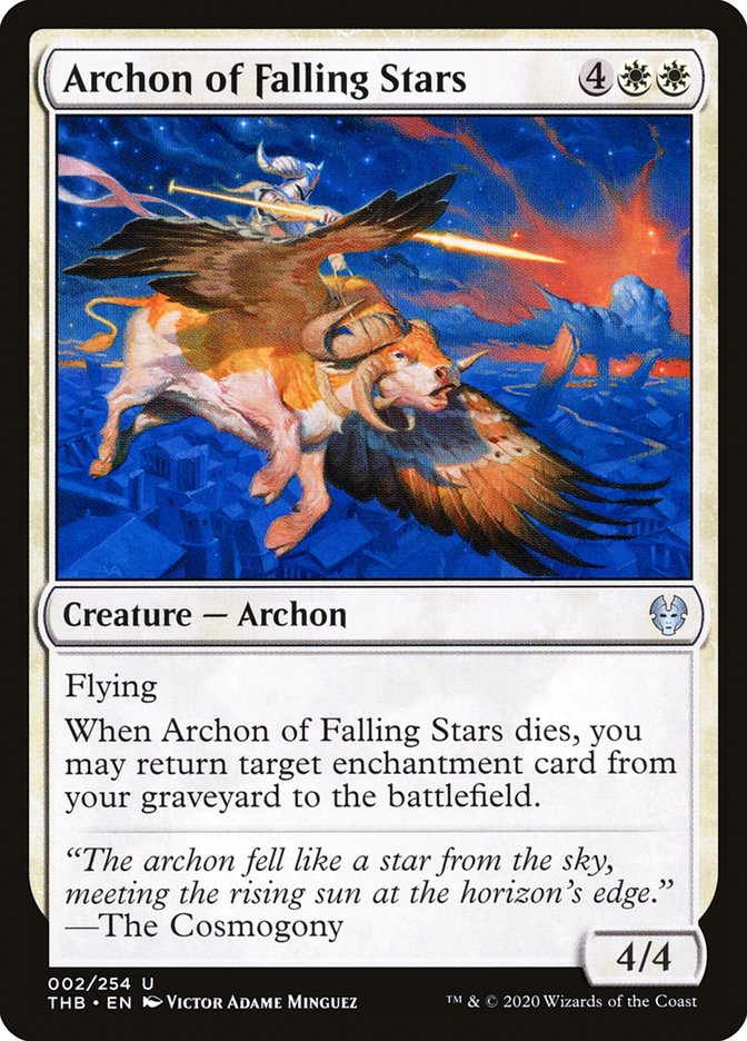 Archon of Falling Stars [Theros Beyond Death] (THB 2)