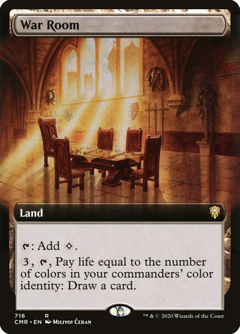 War Room (Extended Art) [Commander Legends] (CMR 716)
