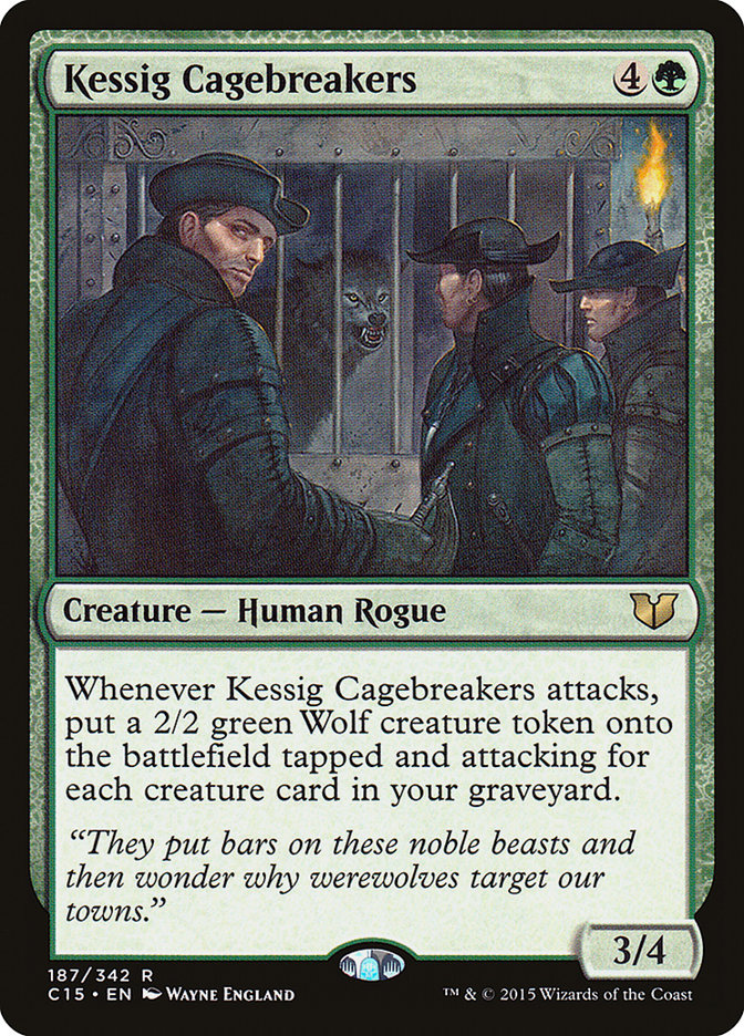Kessig Cagebreakers [Commander 2015] (C15 187)