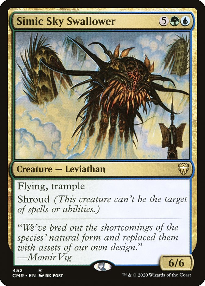 Simic Sky Swallower [Commander Legends] (CMR 452)