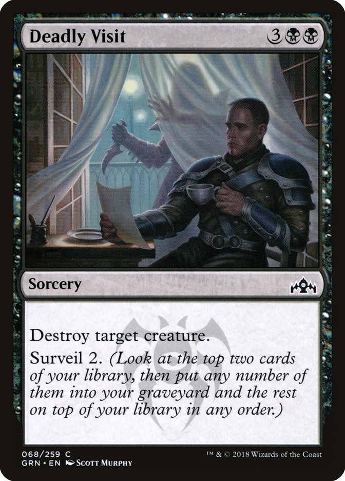 Deadly Visit [Guilds of Ravnica] (GRN 68)