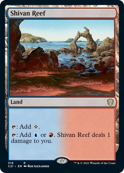 Shivan Reef [Commander 2021] (C21 316)