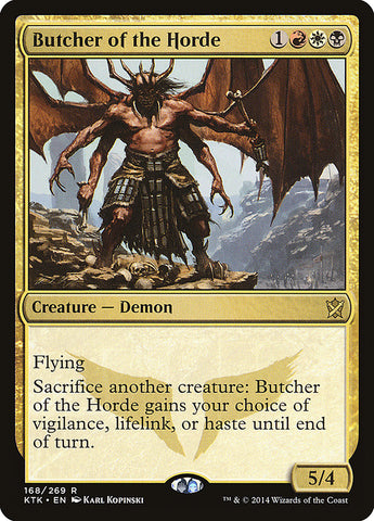 Butcher of the Horde [Khans of Tarkir] (KTK 168)