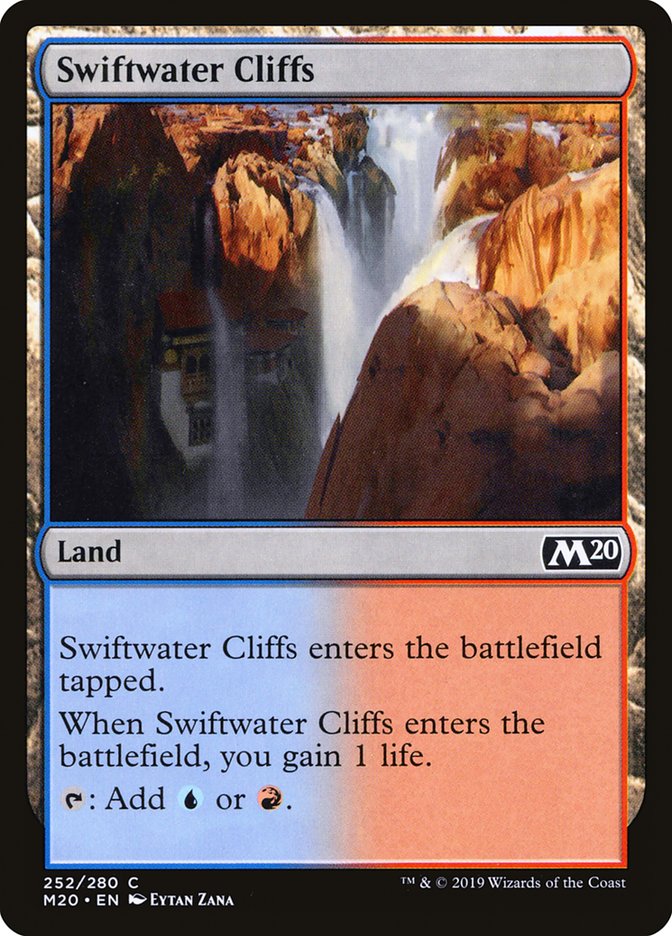 Swiftwater Cliffs [Core Set 2020] (M20 252)