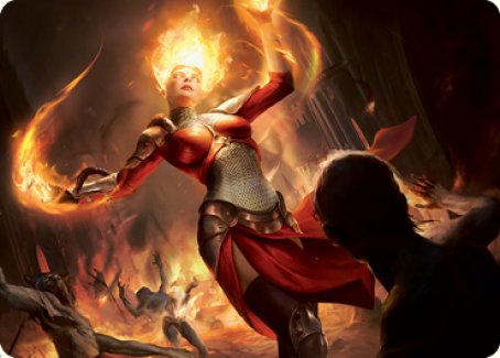 Light Up the Night Art Card [Innistrad: Midnight Hunt Art Series] (AMID 43)