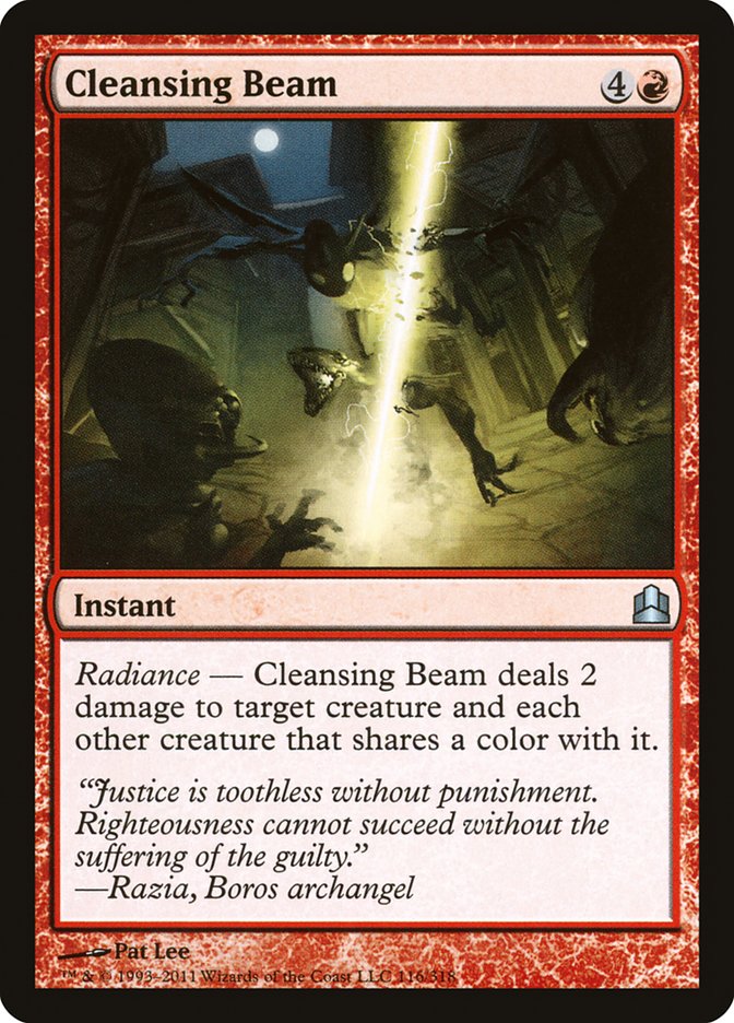Cleansing Beam [Commander 2011] (CMD 116)