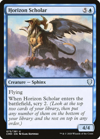 Horizon Scholar [Commander Legends] (CMR 73)