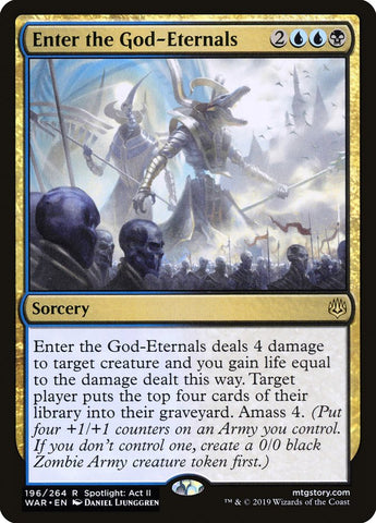 Enter the God-Eternals [War of the Spark] (WAR 196)