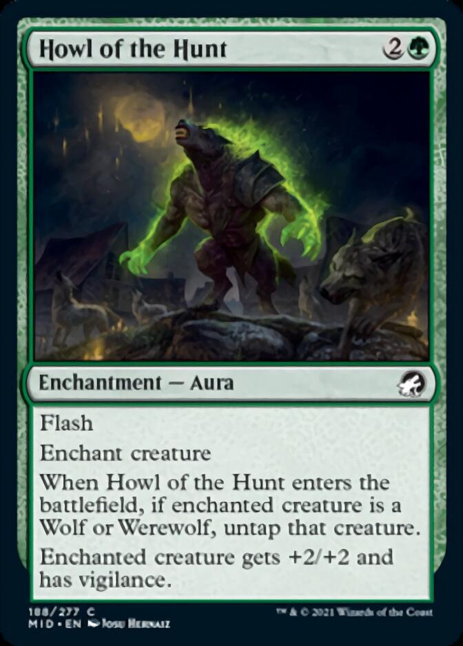 Howl of the Hunt [Innistrad: Midnight Hunt] (MID 188)