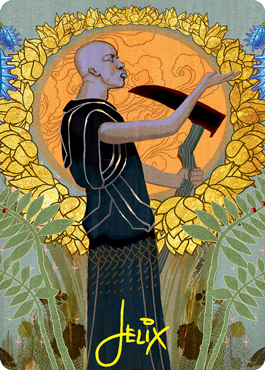 Cultivate Art Card (Gold-Stamped Signature) [Strixhaven: School of Mages Art Series] (ASTX 80)
