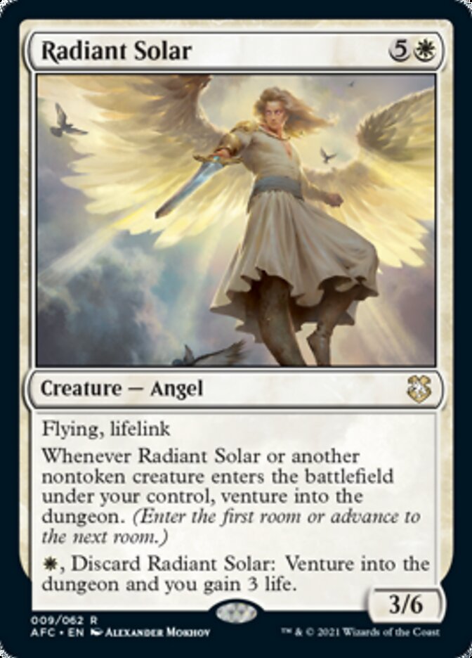 Radiant Solar [Dungeons & Dragons: Adventures in the Forgotten Realms Commander] (AFC 9)