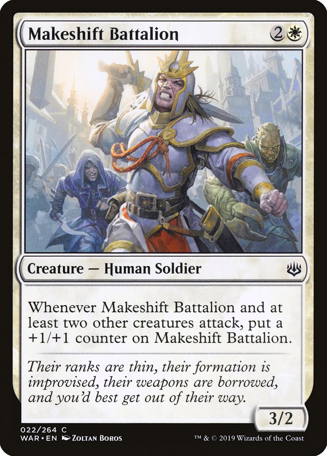 Makeshift Battalion [War of the Spark] (WAR 22)