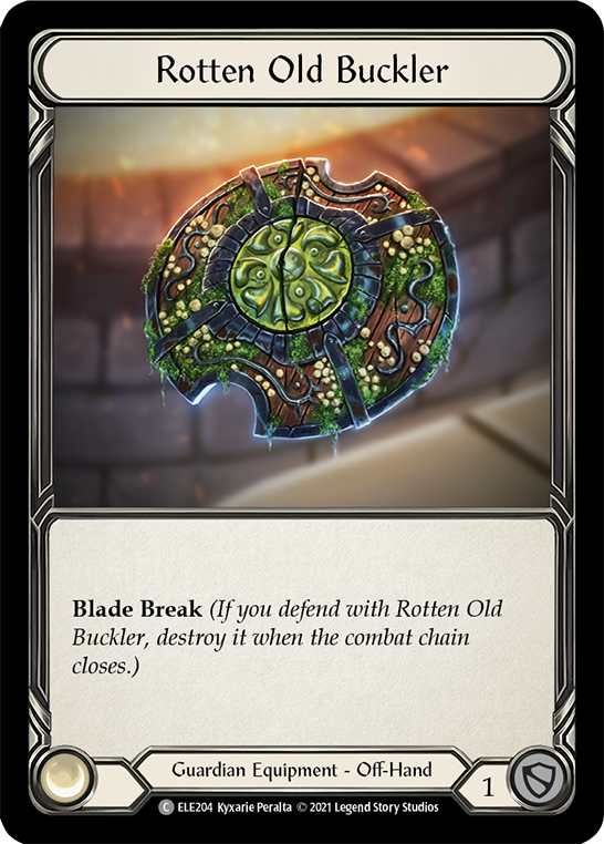 Rotten Old Buckler [ELE204] 1st Edition Cold Foil