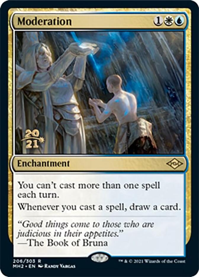 Moderation [Modern Horizons 2 Prerelease Promos] (PMH2 206)