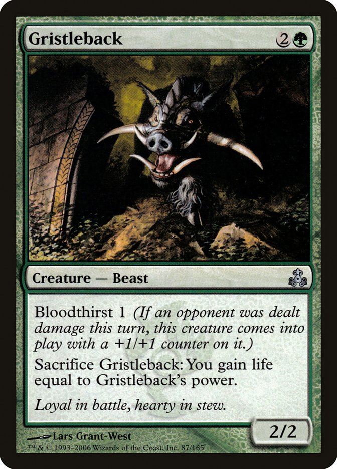 Gristleback [Guildpact] (GPT 87)