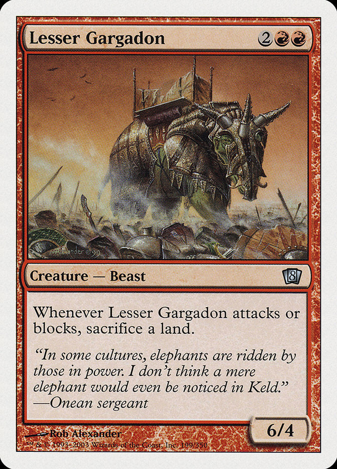 Lesser Gargadon [Eighth Edition] (8ED 199)