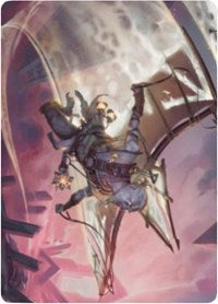 Kitesail Cleric Art Card [Zendikar Rising Art Series] (AZNR 40)