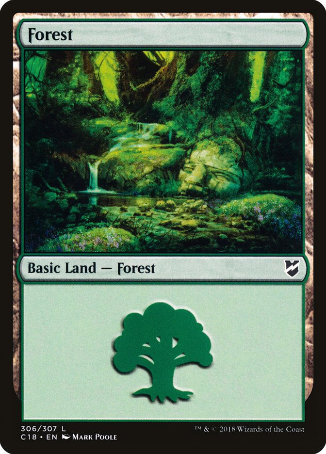 Forest (#306) [Commander 2018] (C18 306)