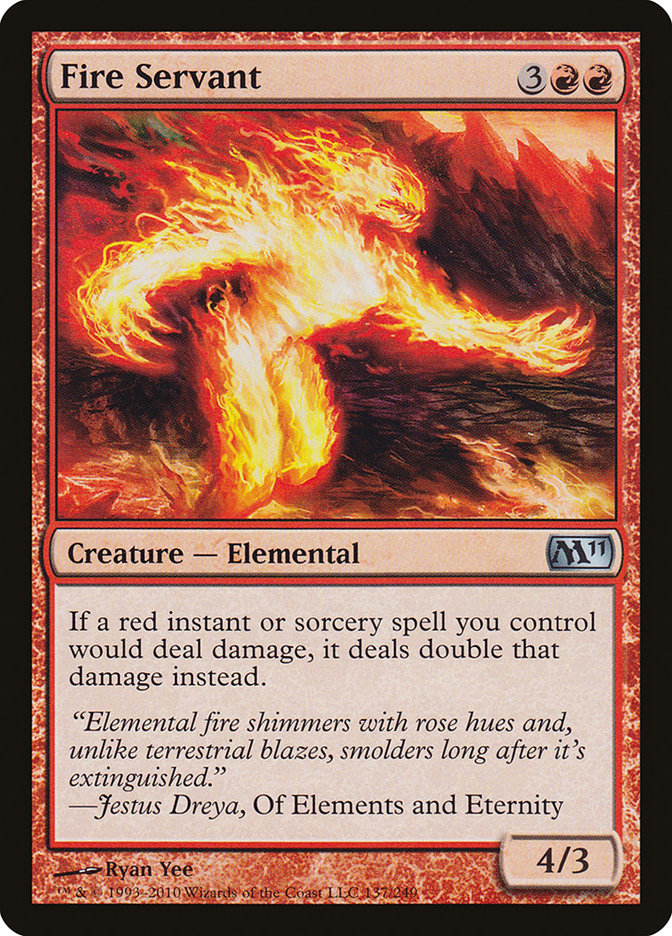 Fire Servant [Magic 2011] (M11 137)