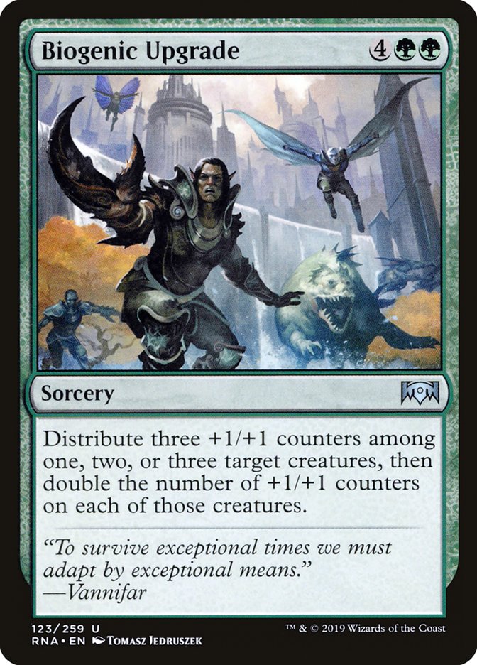 Biogenic Upgrade [Ravnica Allegiance] (RNA 123)