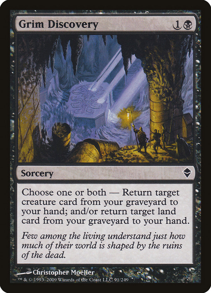 Grim Discovery [Zendikar] (ZEN 91)