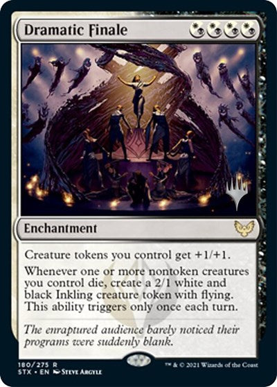 Dramatic Finale (Promo Pack) [Strixhaven: School of Mages Promos] (PSTX 180)