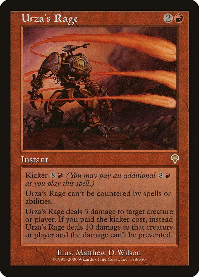 Urza's Rage [Invasion] (INV 178)