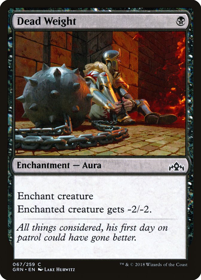 Dead Weight [Guilds of Ravnica] (GRN 67)