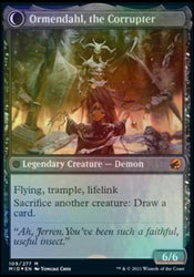 Jerren, Corrupted Bishop // Ormendahl, the Corrupted [Innistrad: Midnight Hunt Prerelease Promos] (PMID 109)