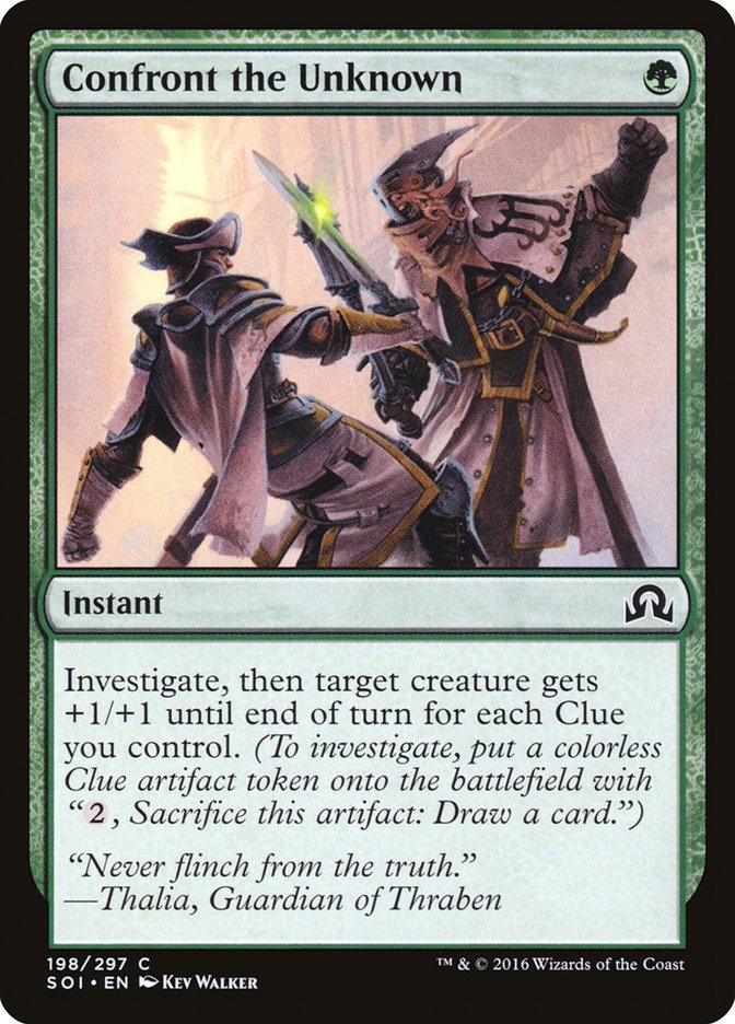 Confront the Unknown [Shadows over Innistrad] (SOI 198)