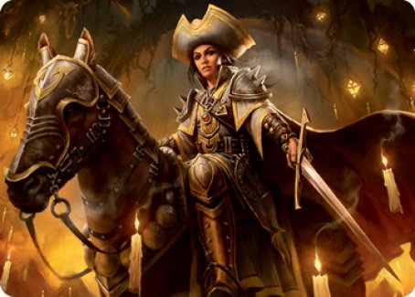 Seasoned Cathar Art Card [Innistrad: Midnight Hunt Art Series] (AMID 12)