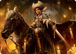 Seasoned Cathar Art Card [Innistrad: Midnight Hunt Art Series] (AMID 12)