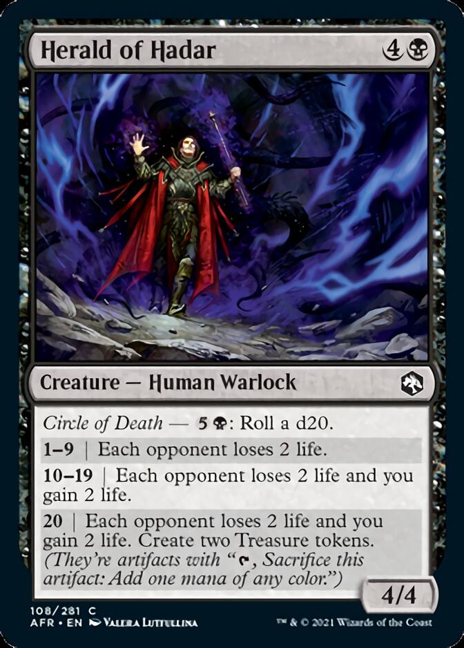 Herald of Hadar [Dungeons & Dragons: Adventures in the Forgotten Realms] (AFR 108)