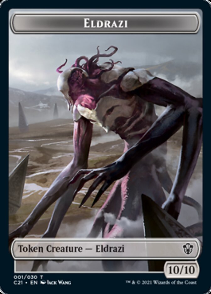 Eldrazi // Champion of Wits Token [Commander 2021 Tokens] (TC21 1 // 6)