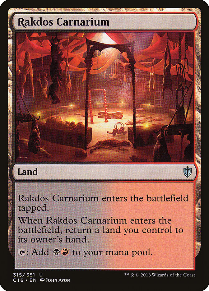 Rakdos Carnarium [Commander 2016] (C16 315)
