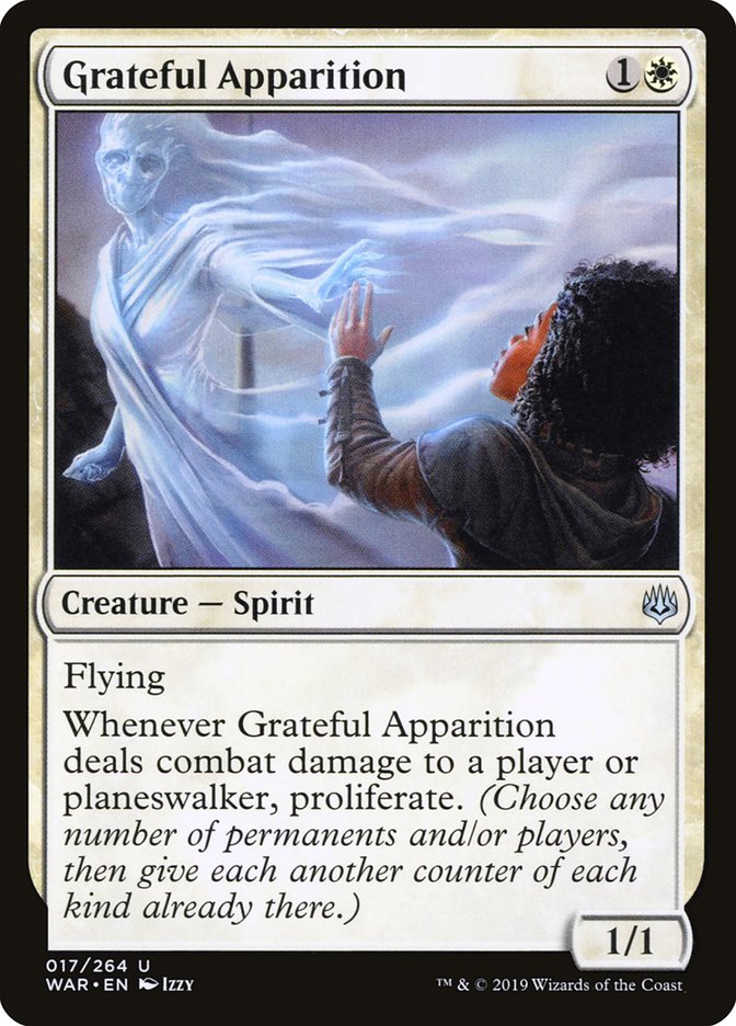 Grateful Apparition [War of the Spark] (WAR 17)