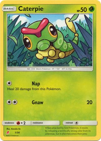 Caterpie (1/30) [Sun & Moon: Trainer Kit - Lycanroc & Alolan Raichu]
