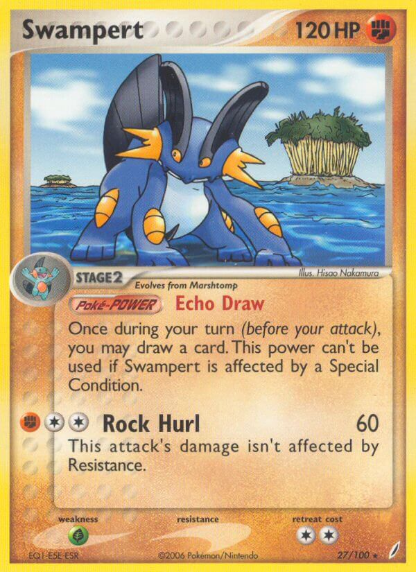 Swampert (EX Crystal Guardians) (27/100) [Theme Deck Exclusives]