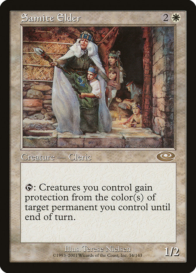 Samite Elder [Planeshift] (PLS 14)