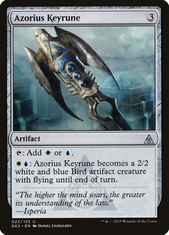 Azorius Keyrune [RNA Guild Kit] (GK2 23)