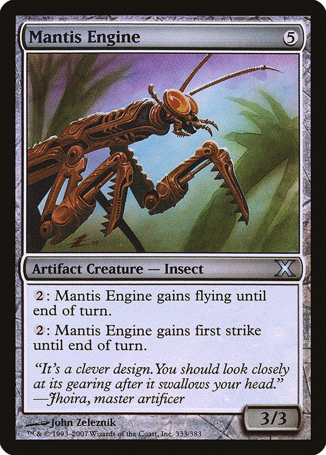 Mantis Engine (Premium Foil) [Tenth Edition] (10E 333)