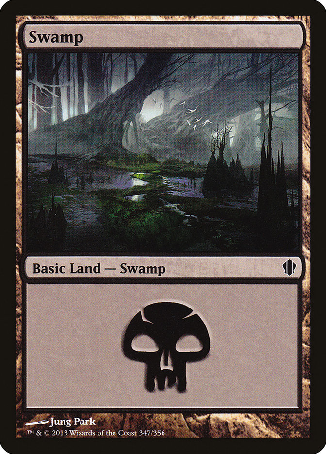 Swamp (#347) [Commander 2013] (C13 347)