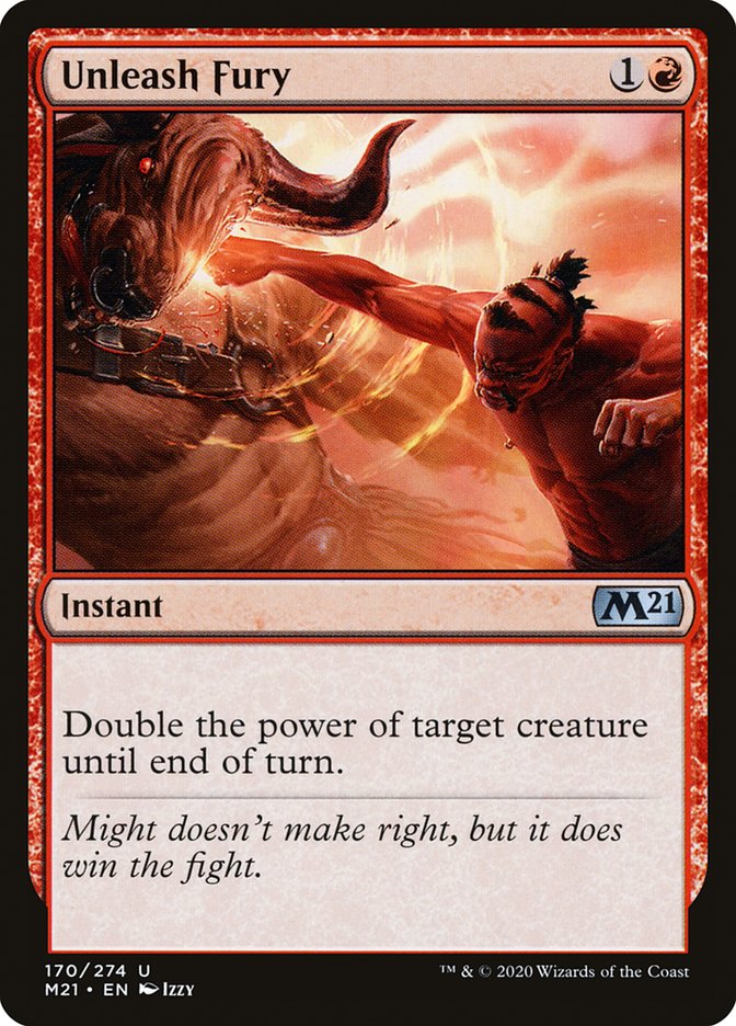 Unleash Fury [Core Set 2021] (M21 170)