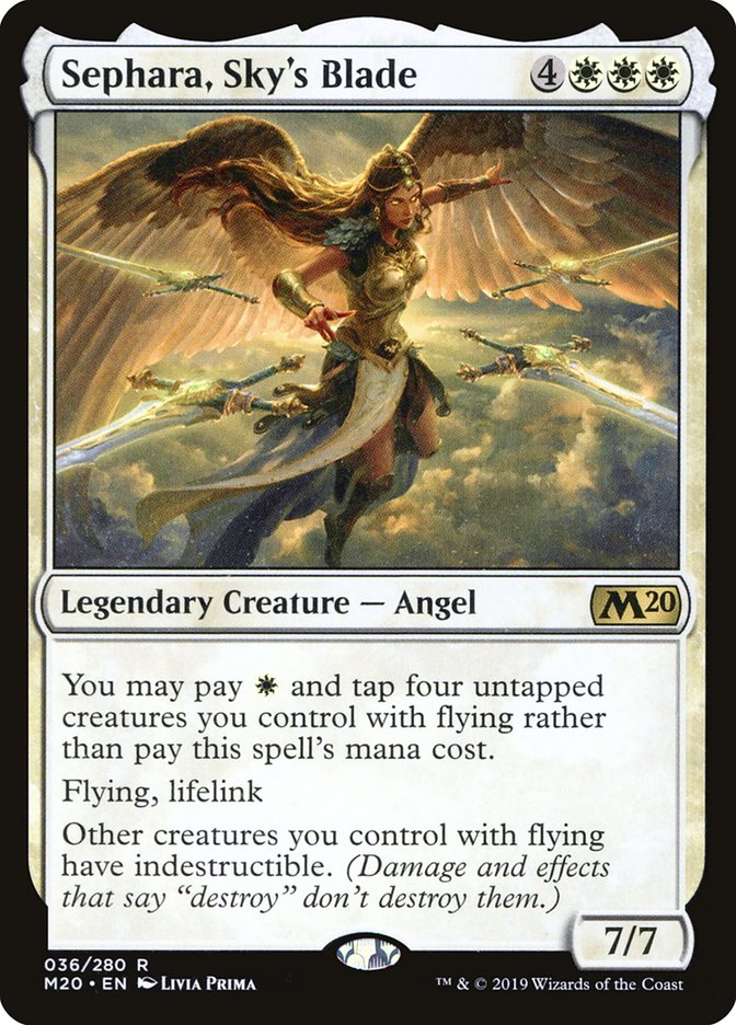 Sephara, Sky's Blade [Core Set 2020] (M20 36)