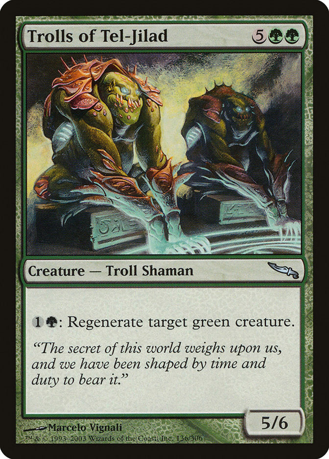 Trolls of Tel-Jilad [Mirrodin] (MRD 136)