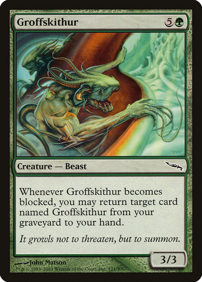 Groffskithur [Mirrodin] (MRD 121)